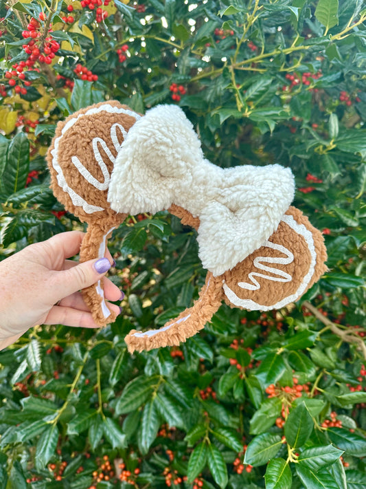 Sherpa Gingerbread Ears