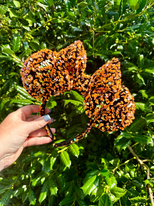 Pumpkin King Sequin Ears