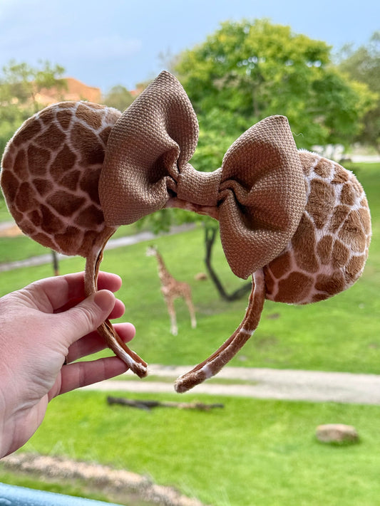 Giraffe Print Ears