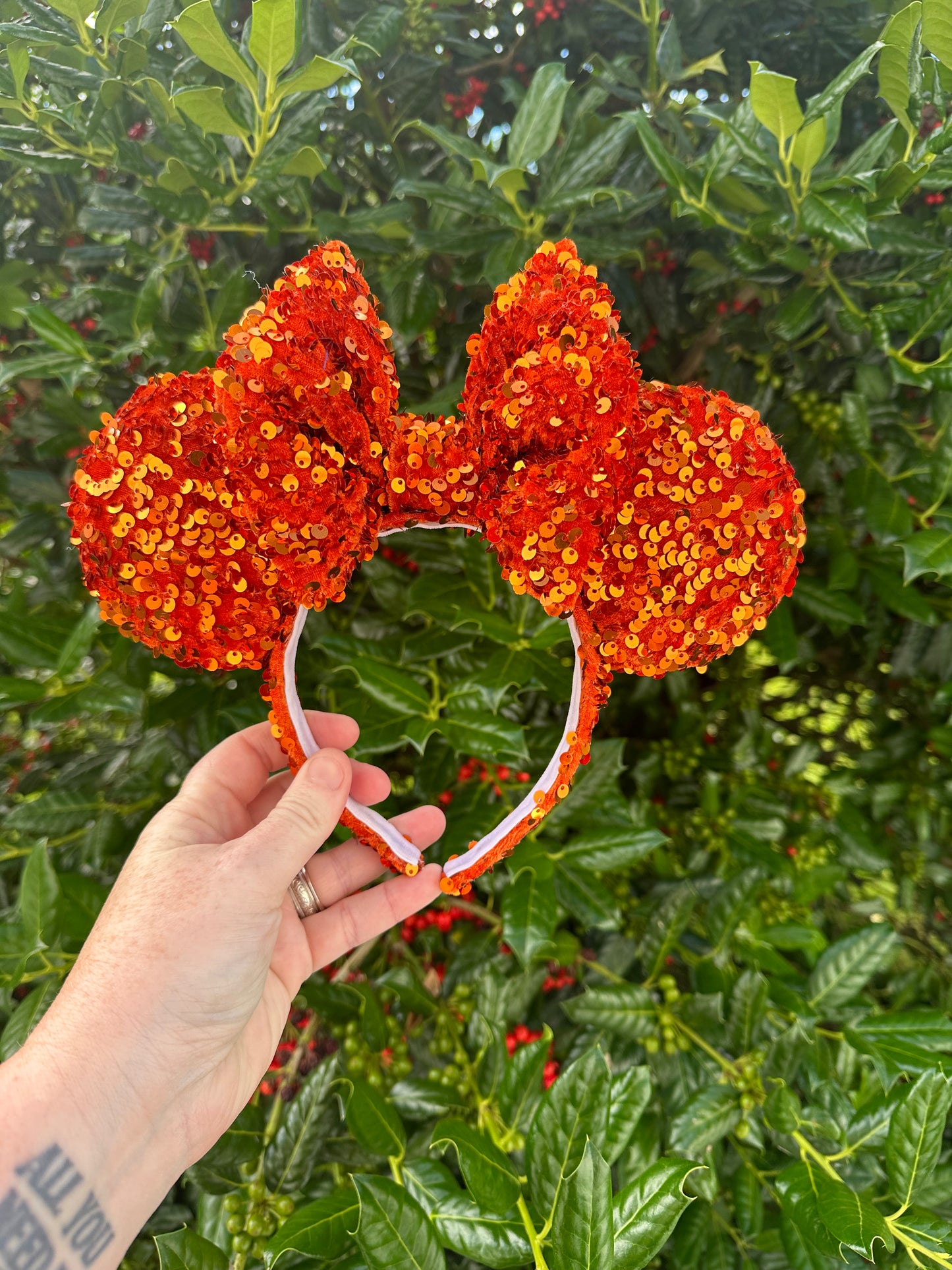 Pumpkin Magic Sequin Ears