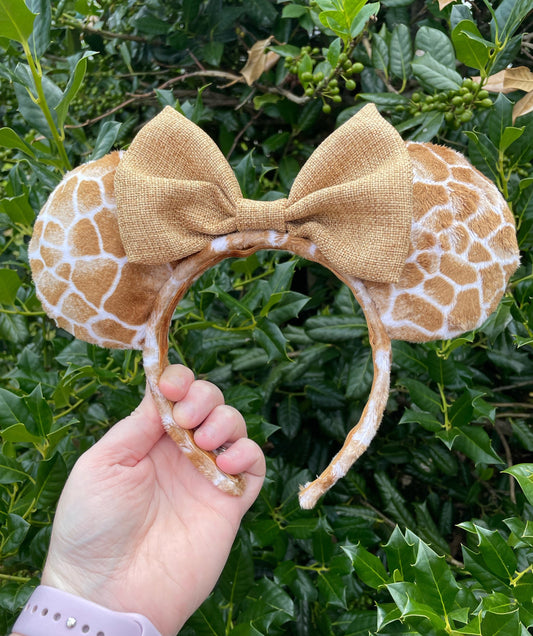 Giraffe Print Ears