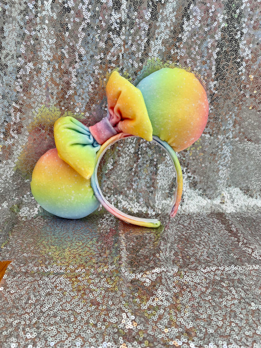 Velvet Rainbow Ears