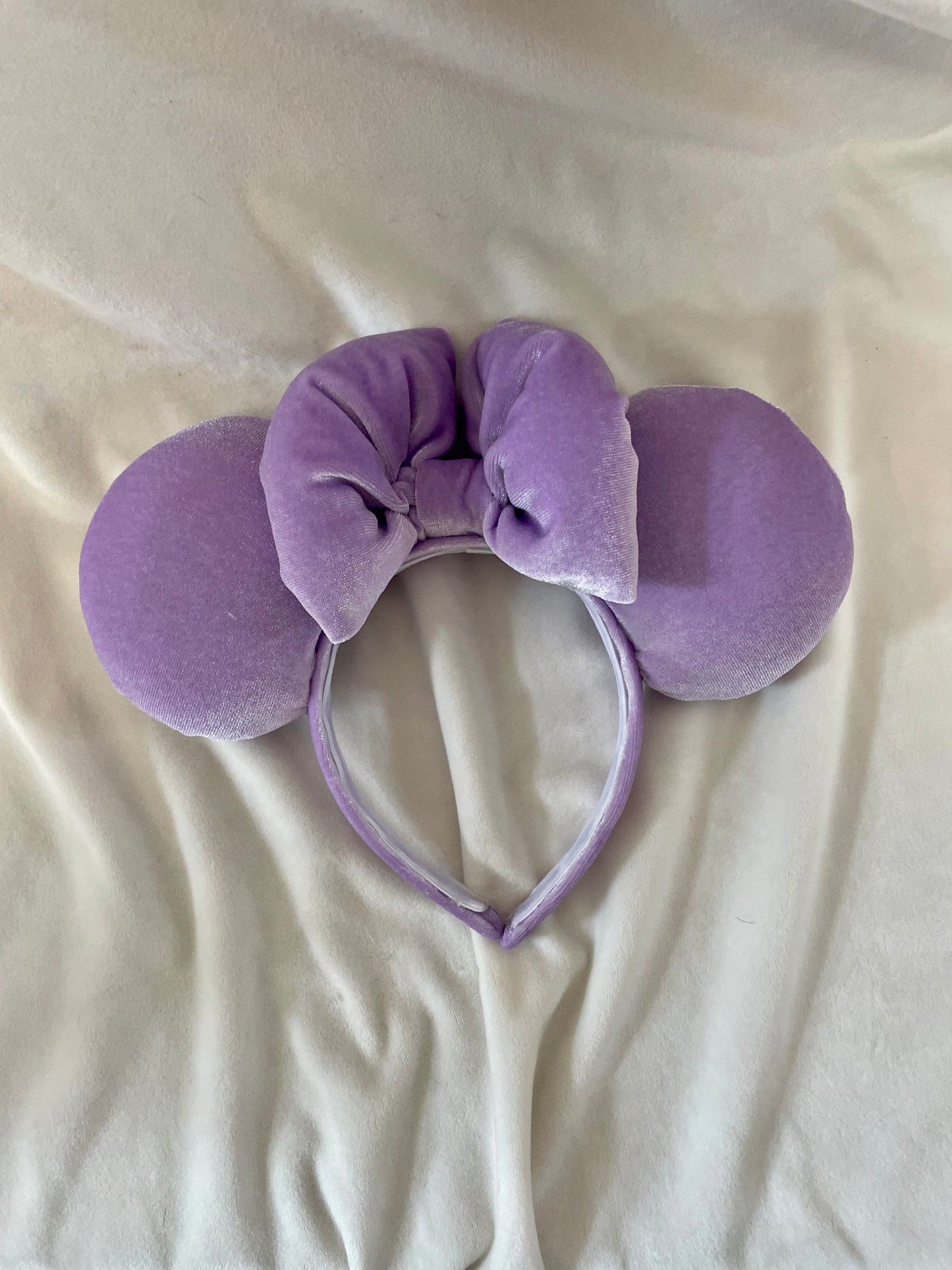 Pastel Purple Velvet Ears